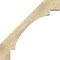 Ekena Millwork 6"W x 38"D x 38"H Merced Rough Sawn Knee Brace, Douglas Fir BRC06X38X38MRC00RDF - alternate 3